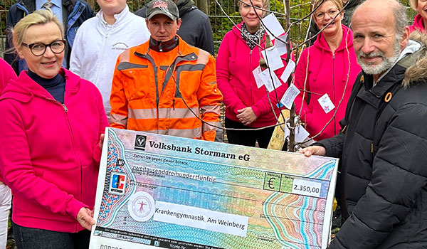 Spenden für das Freibad Reinfeld